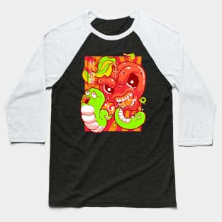 Revenge Of The Apple Baseball T-Shirt